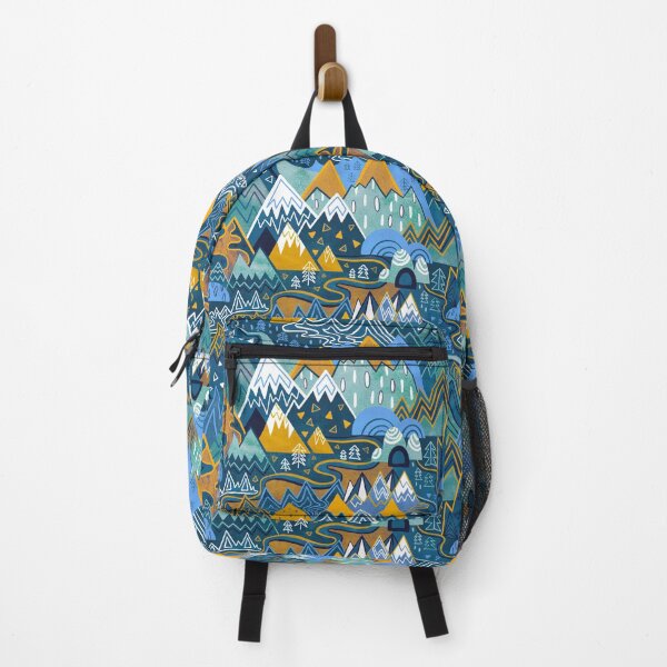Item preview, Maximalist Mountain Maze  designed and sold by TigaTiga.