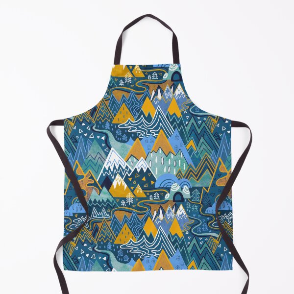 Item preview, Maximalist Mountain Maze  designed and sold by TigaTiga.