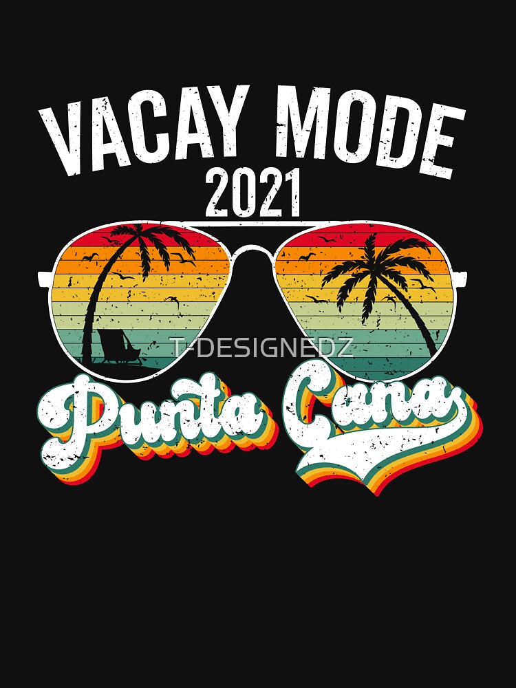 Vacation Vacay Mode On Cute Spring Break V-Neck T Shirts Tees for Men Women