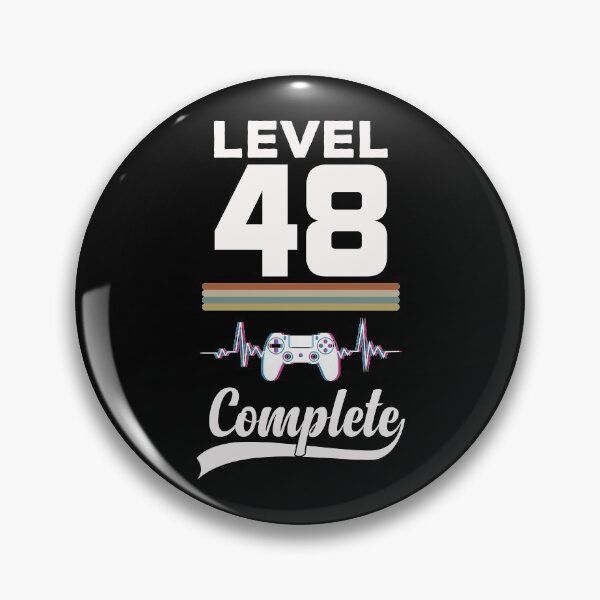 Item preview, Level 48 Complete - Born in 1973 Gaming - 48th Birthday Anniversary Video Game Father's Day Christmas Present. designed and sold by ALITOPRINCE.