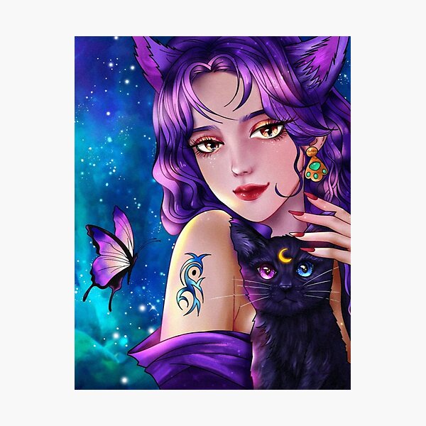 Item preview, Cat woman designed and sold by luna43.