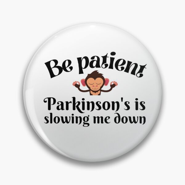 Item preview, Please be patient, I have parkinson's zen monkey designed and sold by Smileycreation.