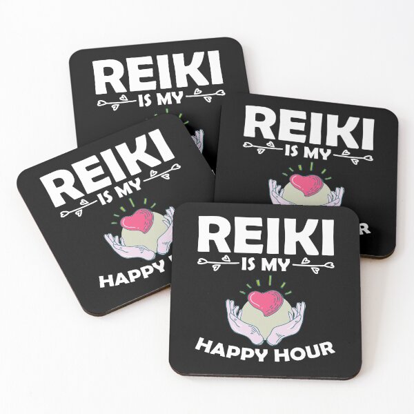 Item preview, Reiki Is My Happy Hour Reiki Healing Energy Meditation designed and sold by Nessshirts.