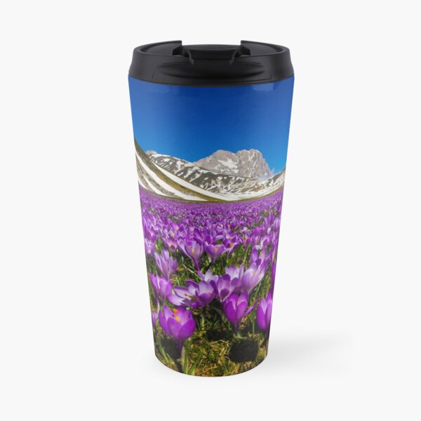 Alps flowers #1 Travel Coffee Mug