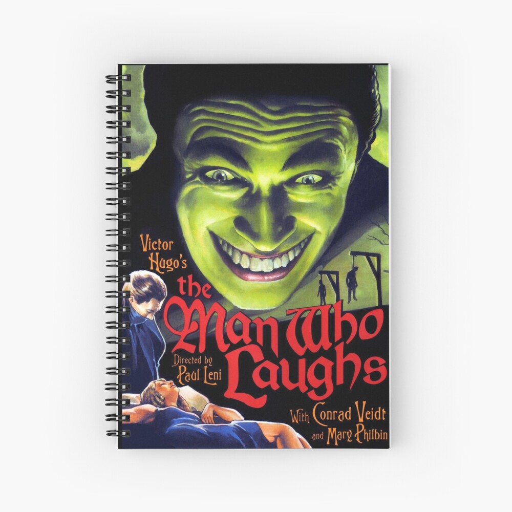 Cuaderno de espiral «"El hombre que ríe" (1928) dirigida por Paul Leni