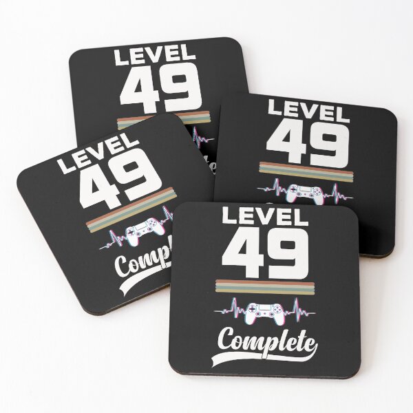 Item preview, Level 49 Complete - Born in 1972 Gaming - 49th Birthday Anniversary Video Game Father's Day Christmas Present. designed and sold by ALITOPRINCE.
