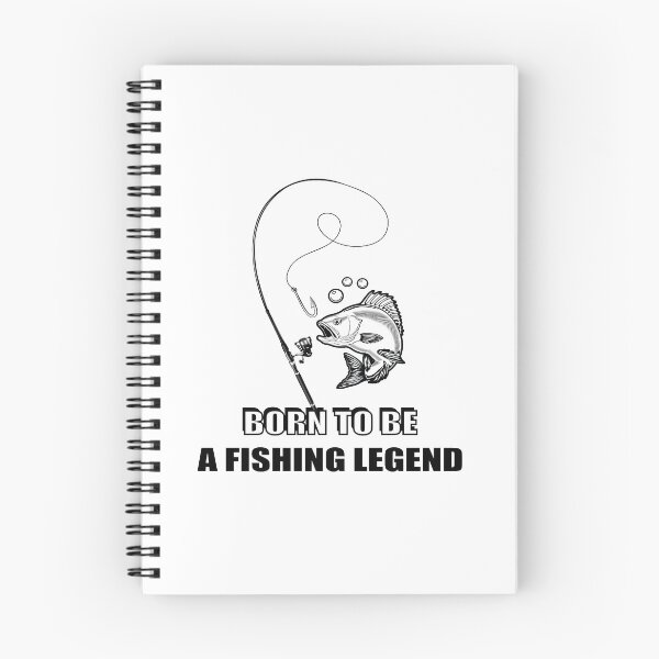 Item preview, Born To Be A Fishing Legend  designed and sold by AstroShop1.