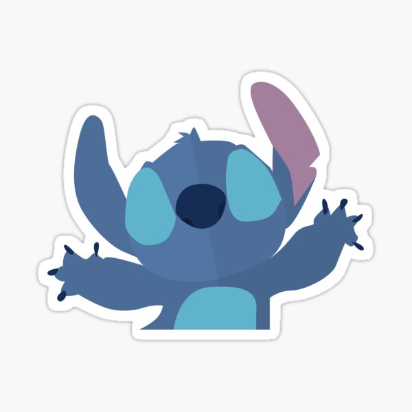 Stitch Pegatina