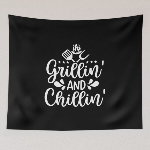Item preview, Grillin' And Chillin' designed and sold by ohmier.