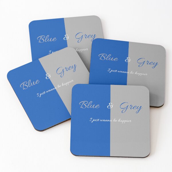 Item preview, BTS Blue and Grey designed and sold by ValAndVanya.