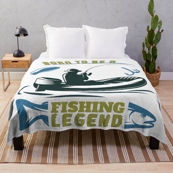 Item preview, Born To Be A Fishing Legend designed and sold by MayorAhmed.