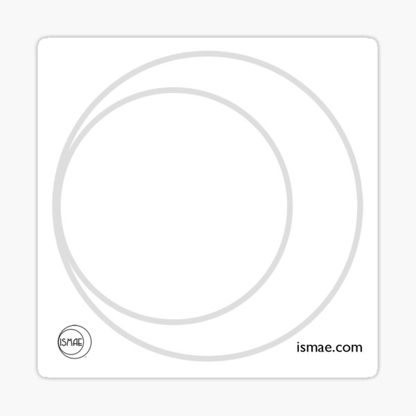 Ismae Bookplate Sticker