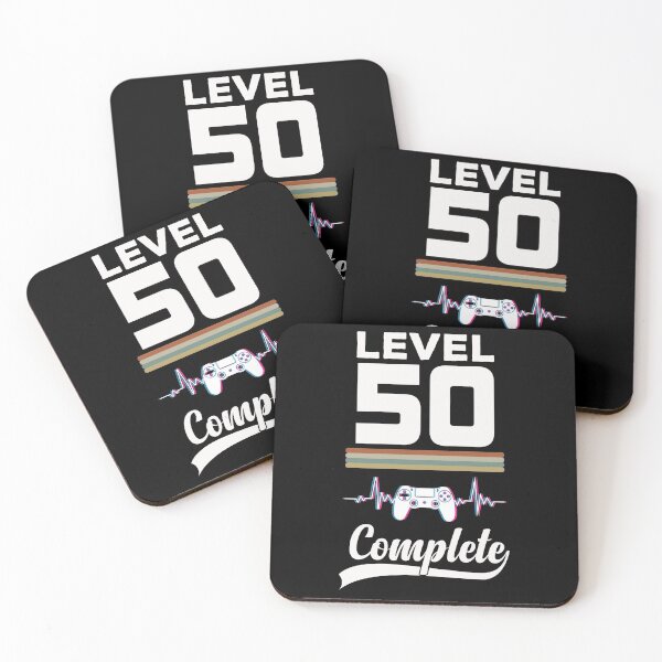 Item preview, Level 50 Complete - Born in 1971 Gaming - 50th Birthday Anniversary Video Game Father's Day Christmas Present. designed and sold by ALITOPRINCE.