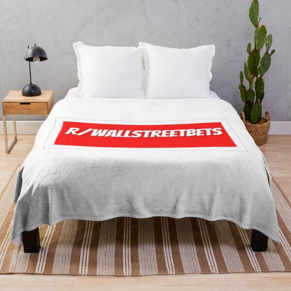Item preview, r/WallStreet Bets - red box designed and sold by WallStreet Arts.