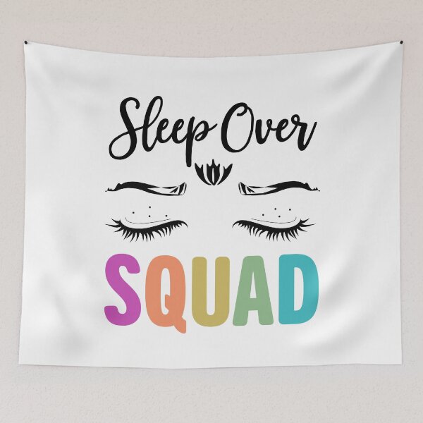 Item preview, Funny Sleepover Squad Pajama Great for Slumber Party designed and sold by Best Designer.