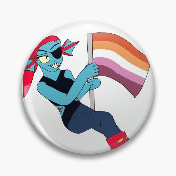 Item preview, Undyne Lesbian Pride Undertale designed and sold by MeowstacheTC.