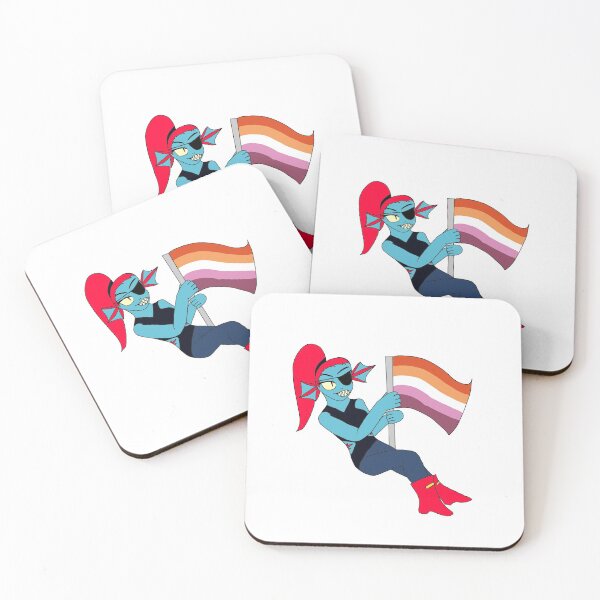 Item preview, Undyne Lesbian Pride Undertale designed and sold by MeowstacheTC.
