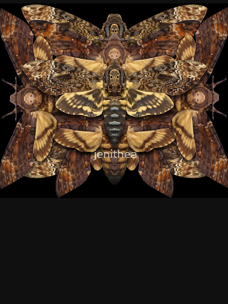 Discover Death's Head Moth Mandala - Symmetrical Classic T-Shirt, Halloween Shirt