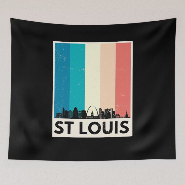 Item preview, St Louis skyline designed and sold by The Agreeable Raven.