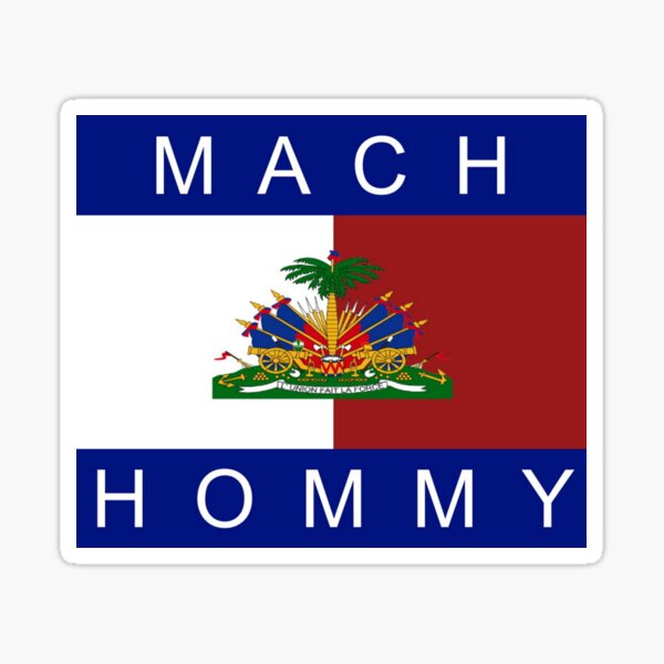 Hommy Haiti Sticker