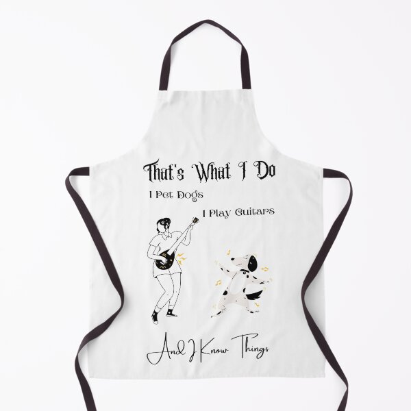 Item preview, That's What I Do I Pet Dogs I Play Guitars And I Know Things designed and sold by FERHOUD.