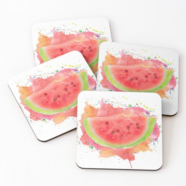 Item preview, Watermelon Sugar High Watercolor Fruits designed and sold by IvoryNordic.
