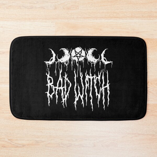 Item preview, Bad witch moon phase metal goth pentagram gothic  designed and sold by Abigail Jacques.