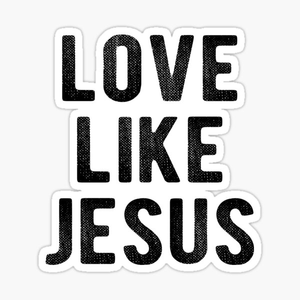 Love Like Jesus Christian Faith Boho Rainbow Inspirational Faith