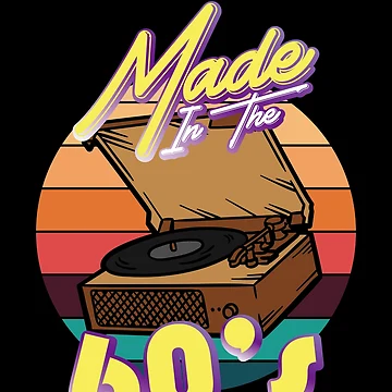 Vorschaubild zum Design Made In The 60's Retro Sixties Child Record Born In 60's Gear von DynamicDesign