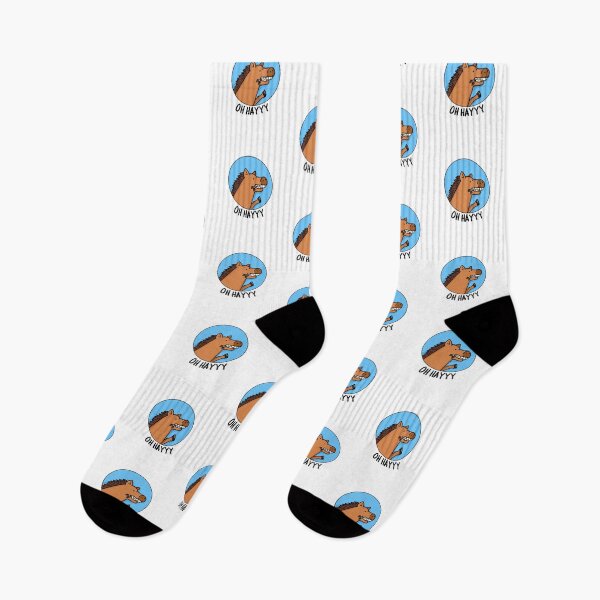 Item preview, Oh Hayyy Funny Horse Puns designed and sold by punnybone.