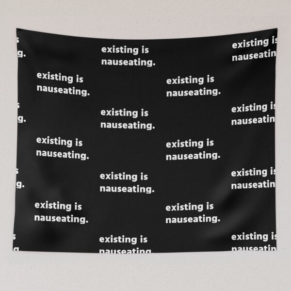 Item preview, existing is nauseating designed and sold by Lorainne Q.