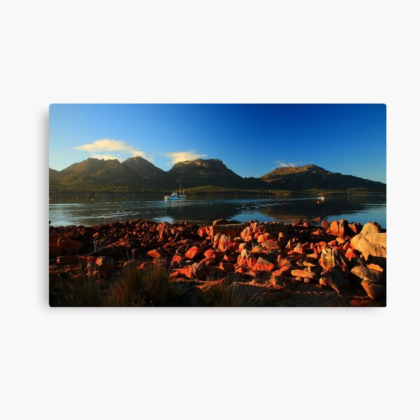 perfect hazard. coles bay, freycinet, tasmania. Canvas Print