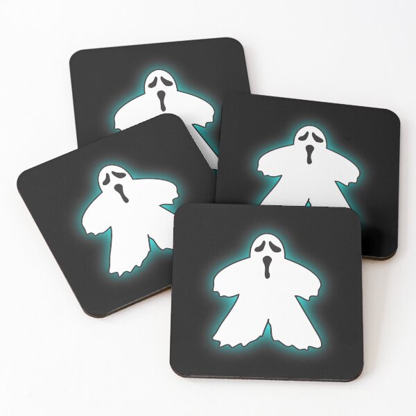 Item preview, Halloween Board Game Meeple Ghost designed and sold by Nicholas Anthony.
