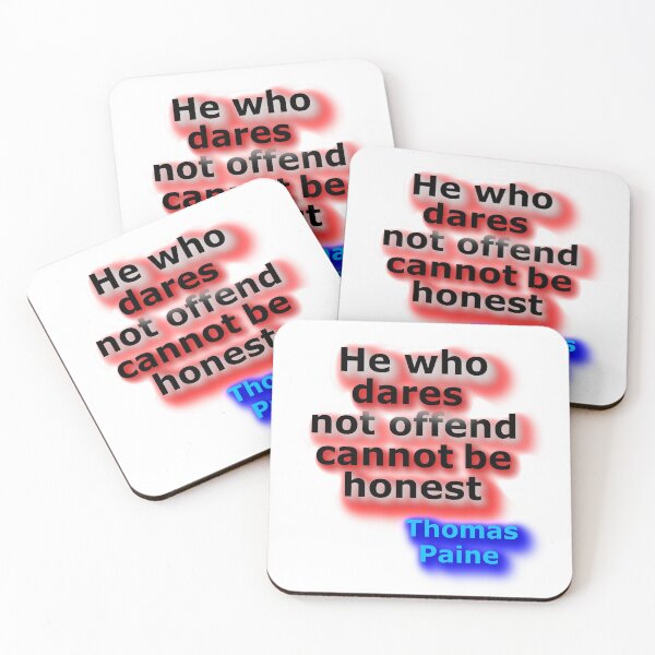Item preview, He who dares - Thomas Paine (AT) designed and sold by OleKurmudgeon.