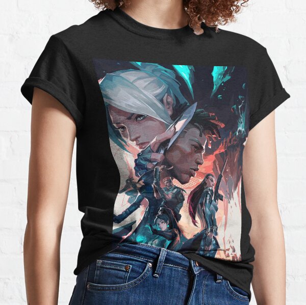 Logotipo de Valorant Camiseta clásica