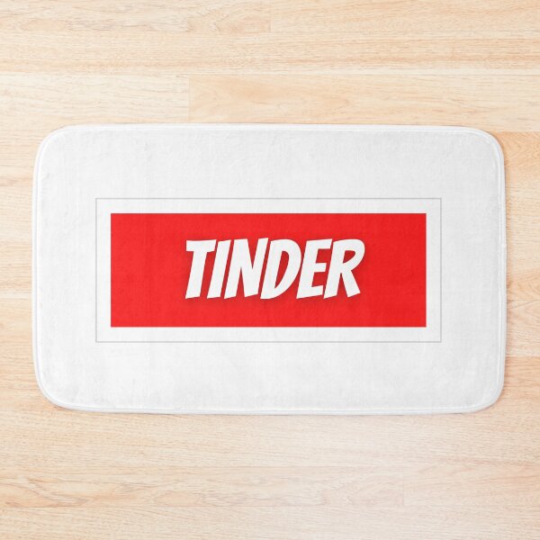 Item preview, Tinder - red box font designed and sold by WallStreet Arts.