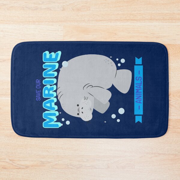 Item preview, Save our Marine Animals #3 Manatee designed and sold by Hypnotees.