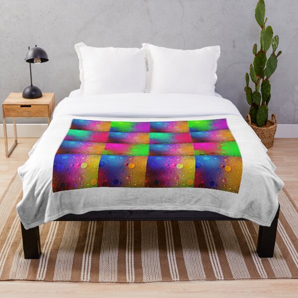 Item preview, Intense Colorful Waterdrops Pattern designed and sold by CyberVinnie.