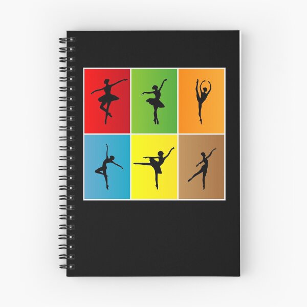 Item preview, Ballerina Ballet Dancer Silhouette Retro Ballet Love Dancing Gear designed and sold by DynamicDesign.