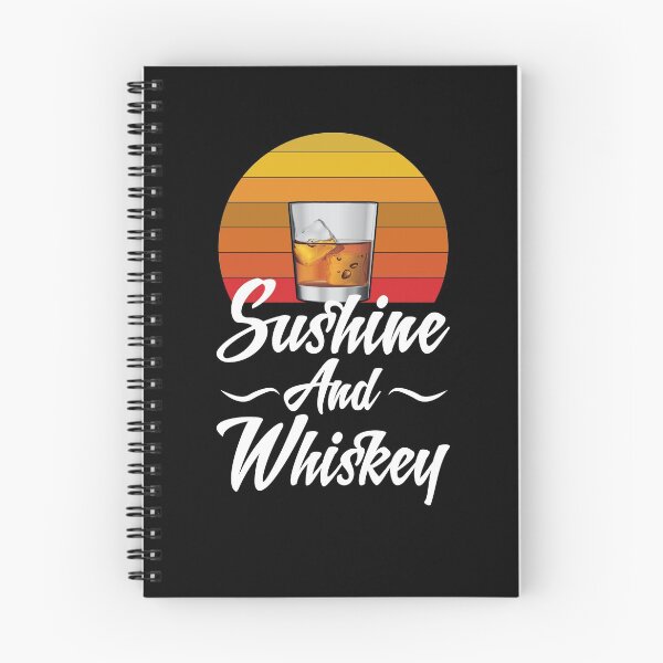 Item preview, Sunshine And Whiskey Retro Sunset Whiskey Drinker Gear designed and sold by DynamicDesign.