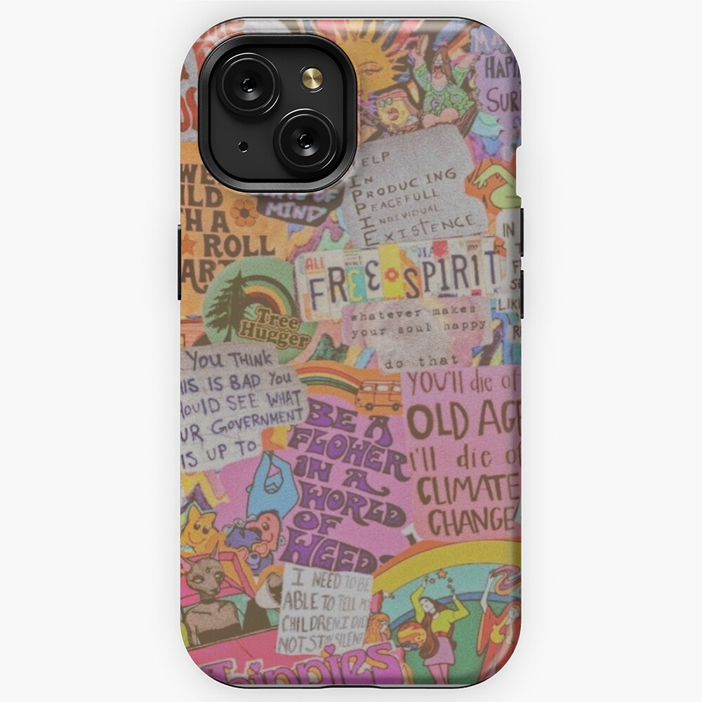 Indie Collage Case Compatible with iPhone 12 Pro Max,Aesthetic Art