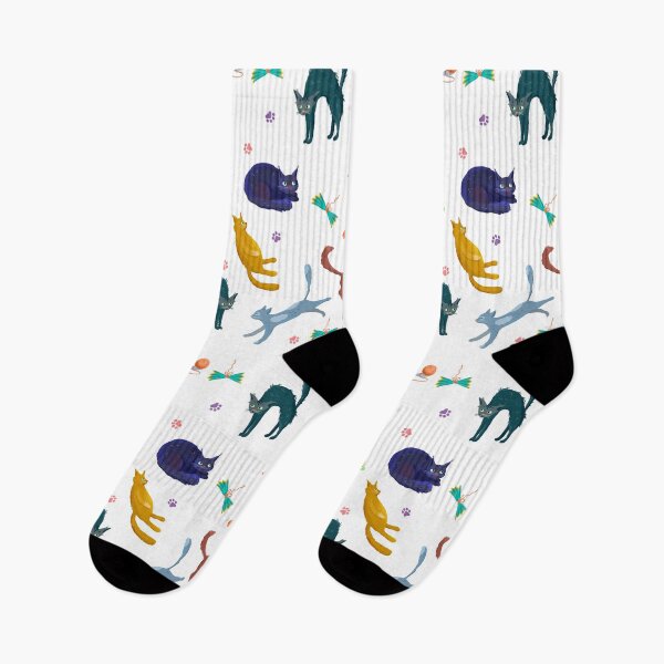 Item preview, Cats multicolored designed and sold by zatmeniee.