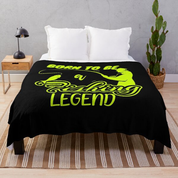Item preview, Born To Be a Fishing Legend designed and sold by JoyfulGate.