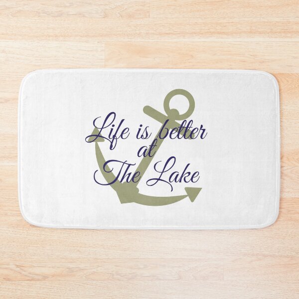 Item preview, Life is Better at the Lake designed and sold by NerdGrrl.