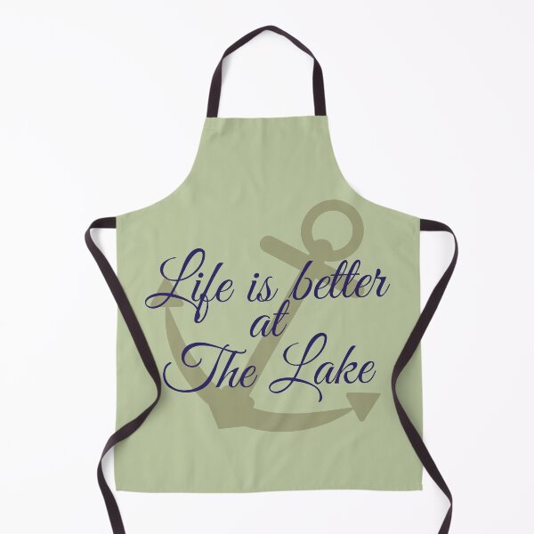 Item preview, Life is Better at the Lake designed and sold by NerdGrrl.