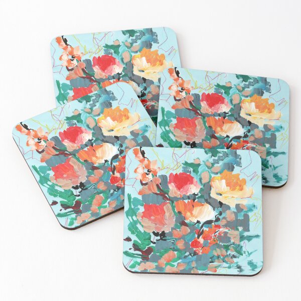 Item preview, Dana Krystle_Art 2020_Roses_Blue 2 designed and sold by dana-krystle.