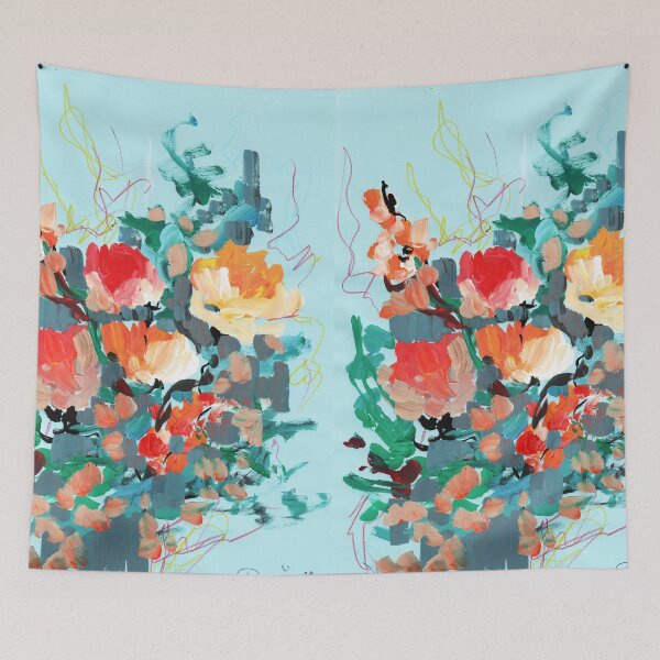 Item preview, Dana Krystle_Art 2020_Roses_Blue 2 designed and sold by dana-krystle.