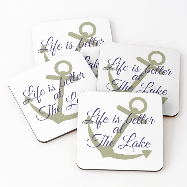 Item preview, Life is Better at the Lake designed and sold by NerdGrrl.