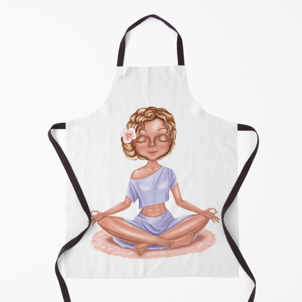 Item preview, A yogi girl meditates. For blondes. designed and sold by NataHarmony.