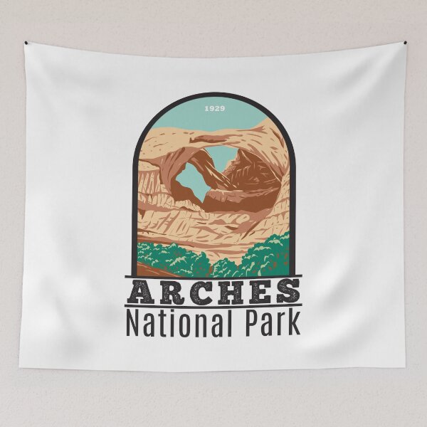 Item preview, Arches National Park Double Arch designed and sold by KrisSidDesigns.